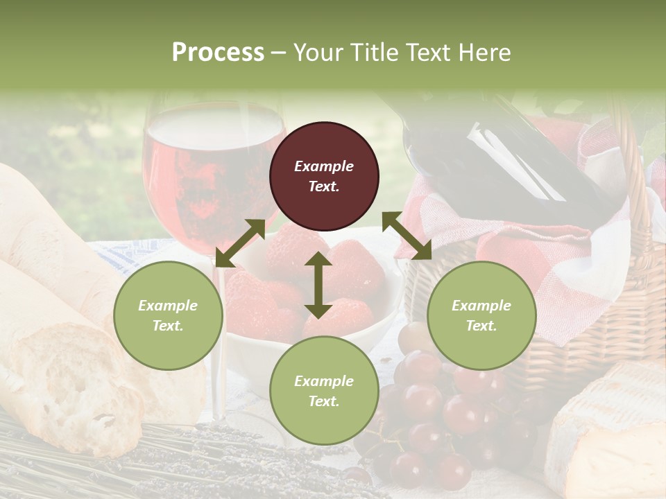 Crop Meal Cheese PowerPoint Template