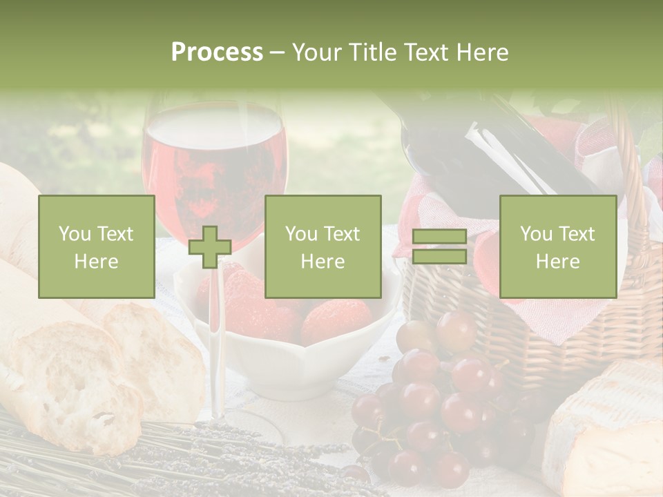 Crop Meal Cheese PowerPoint Template