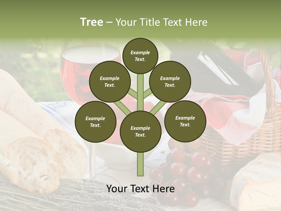 Crop Meal Cheese PowerPoint Template