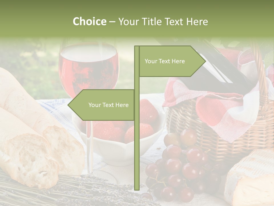 Crop Meal Cheese PowerPoint Template