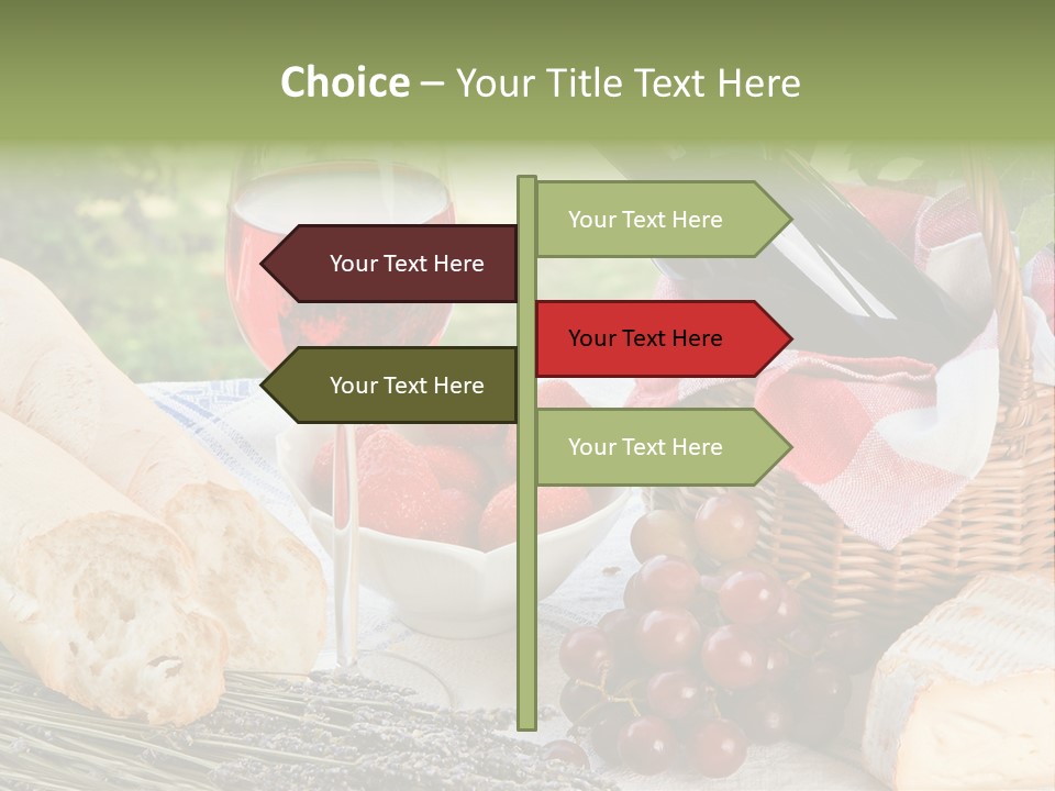 Crop Meal Cheese PowerPoint Template