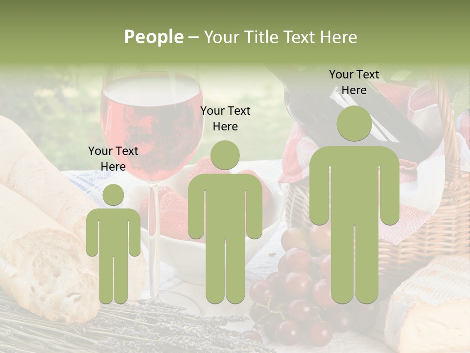 Crop Meal Cheese PowerPoint Template