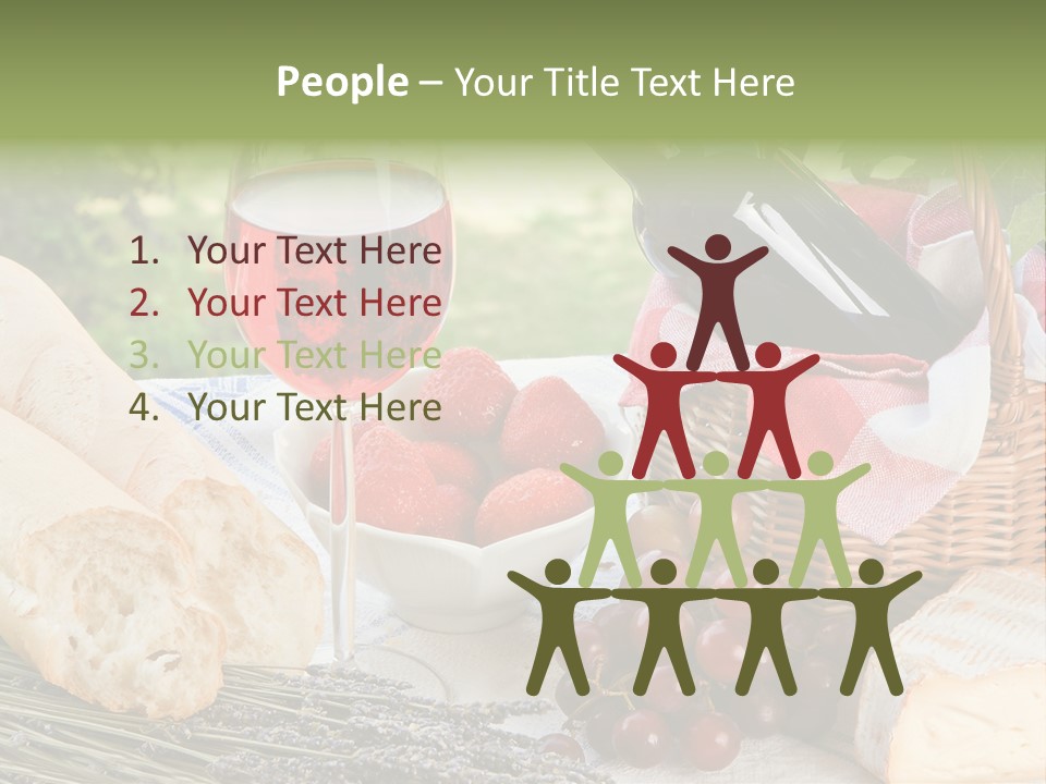 Crop Meal Cheese PowerPoint Template