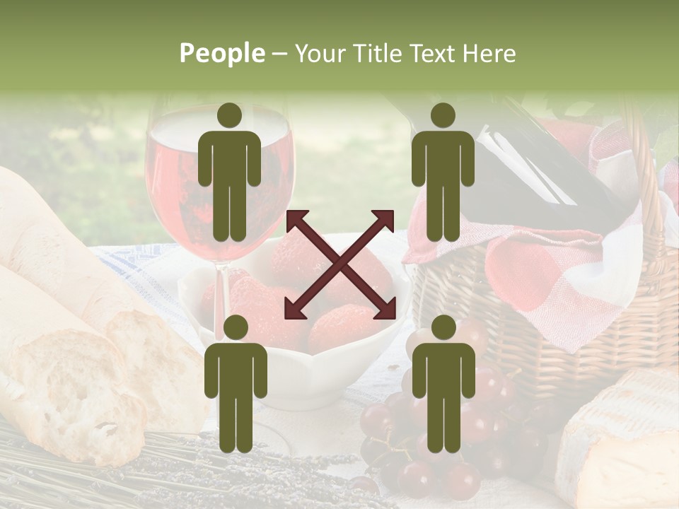 Crop Meal Cheese PowerPoint Template