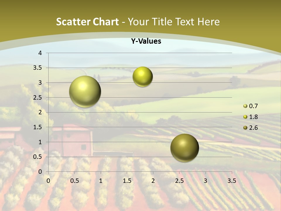 Lone Italy Cypress PowerPoint Template
