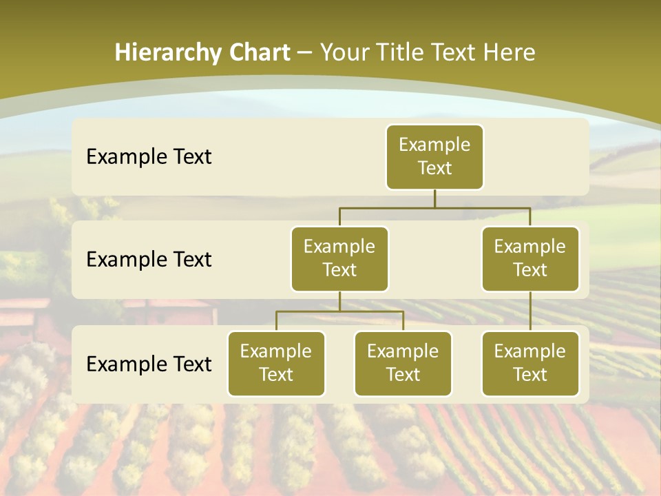 Lone Italy Cypress PowerPoint Template