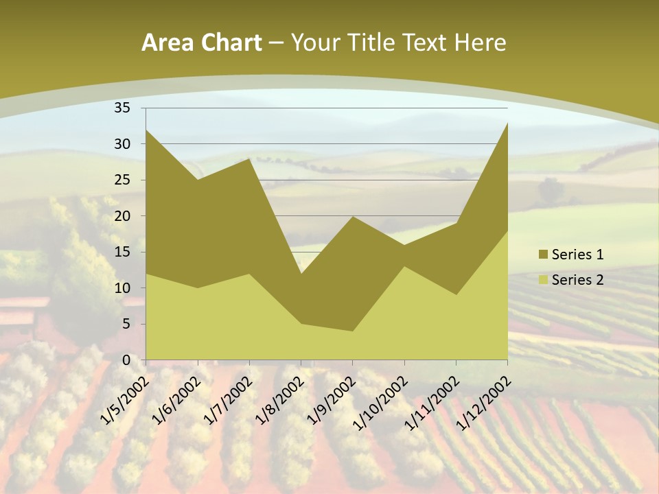 Lone Italy Cypress PowerPoint Template