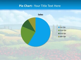 Sunny Field Cypress PowerPoint Template