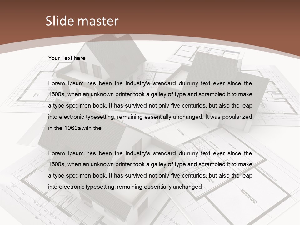 Structure Property Plan PowerPoint Template