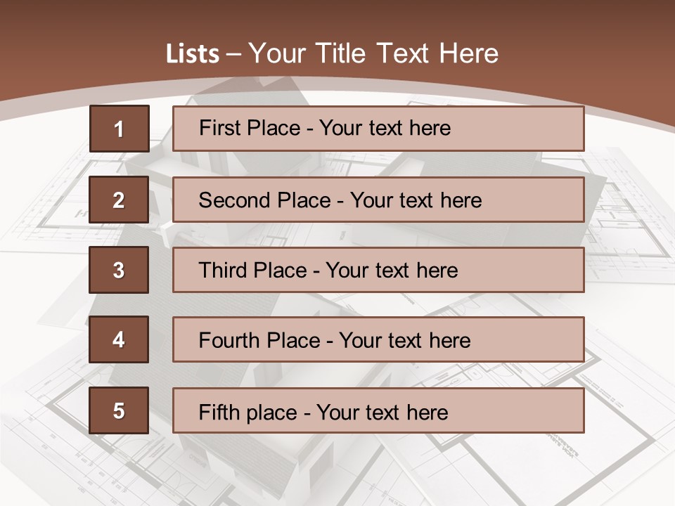 Structure Property Plan PowerPoint Template