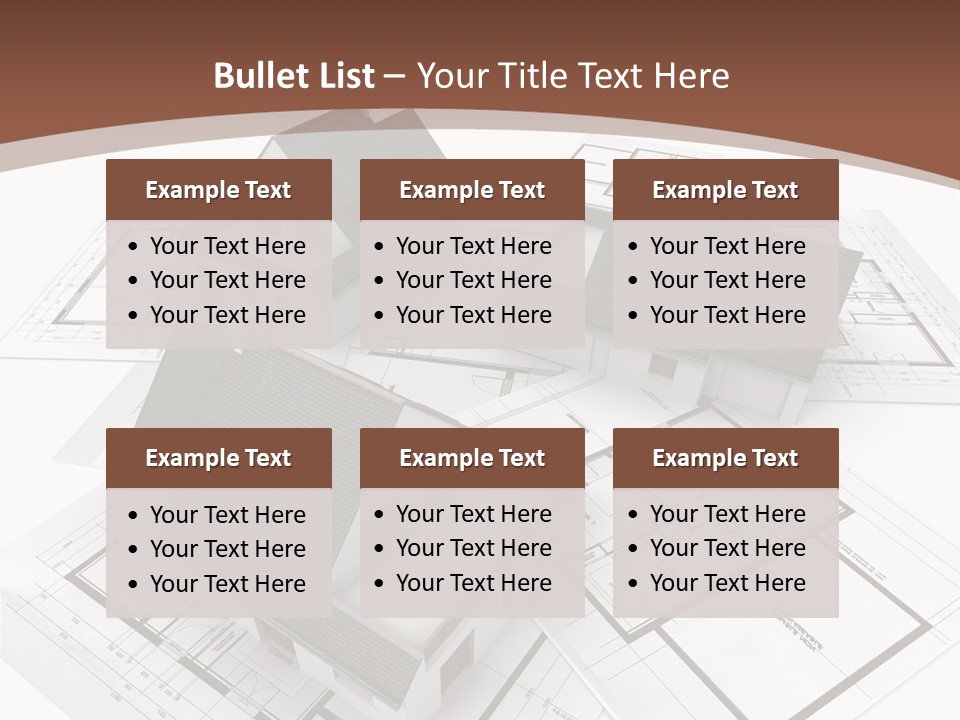 Structure Property Plan PowerPoint Template