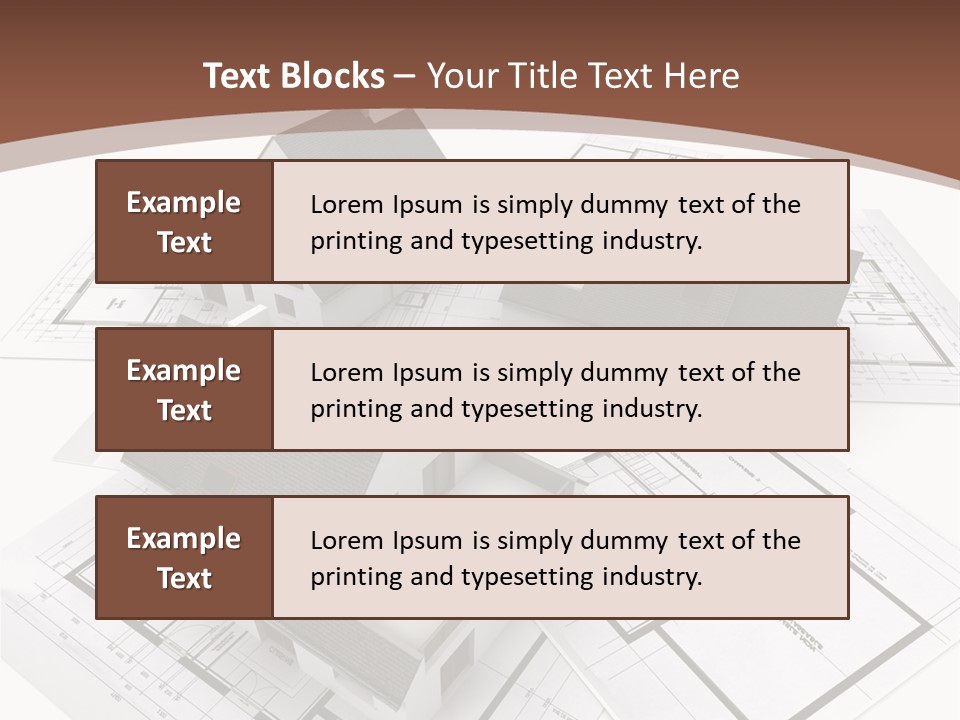 Structure Property Plan PowerPoint Template