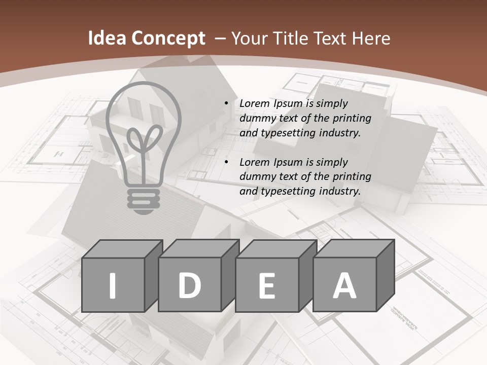 Structure Property Plan PowerPoint Template