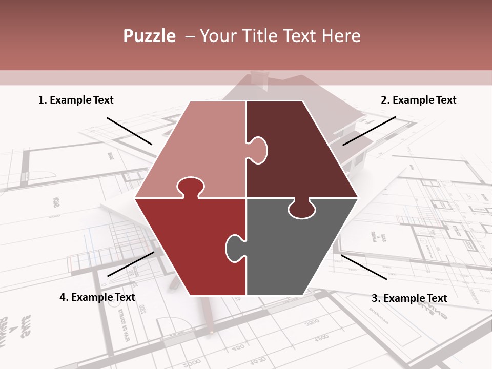 Construction Roof Window PowerPoint Template