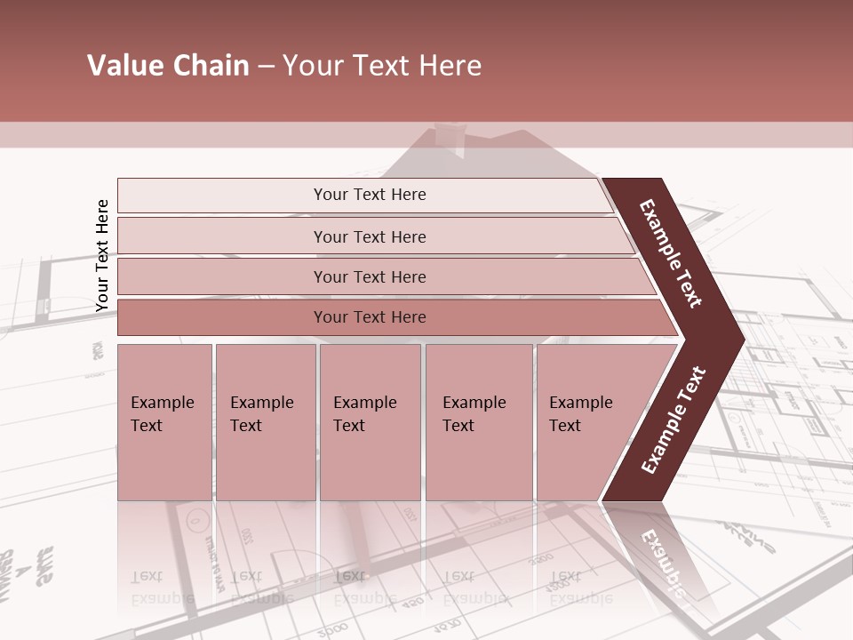 Construction Roof Window PowerPoint Template