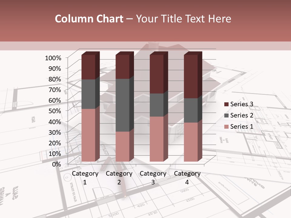 Construction Roof Window PowerPoint Template