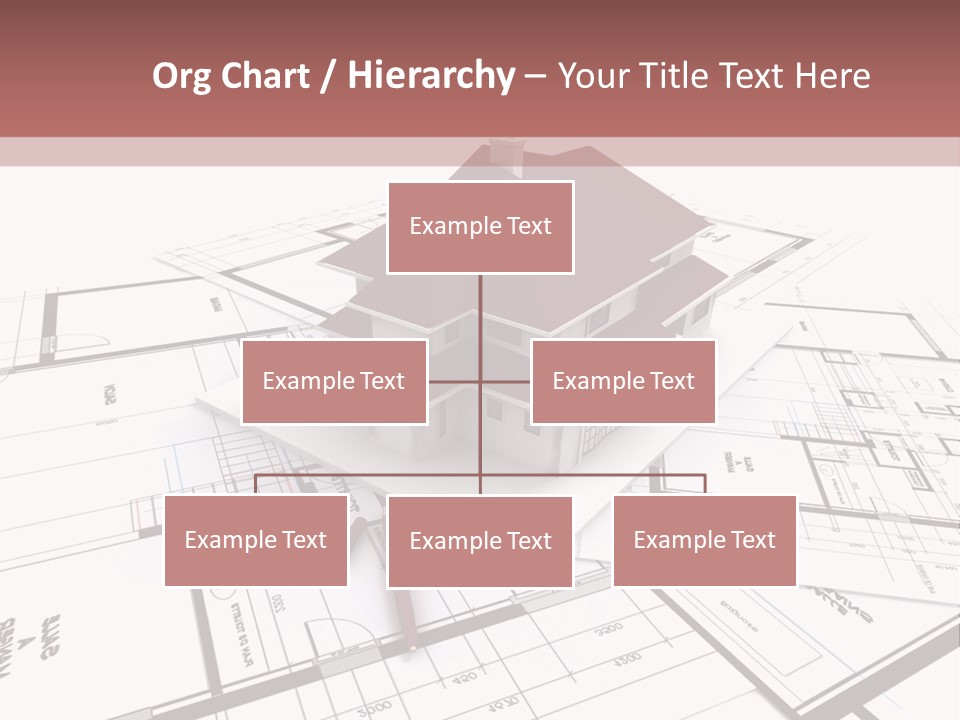 Construction Roof Window PowerPoint Template