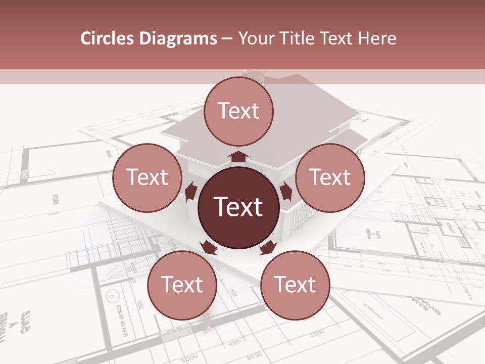 Construction Roof Window PowerPoint Template