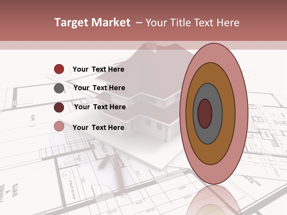 Construction Roof Window PowerPoint Template