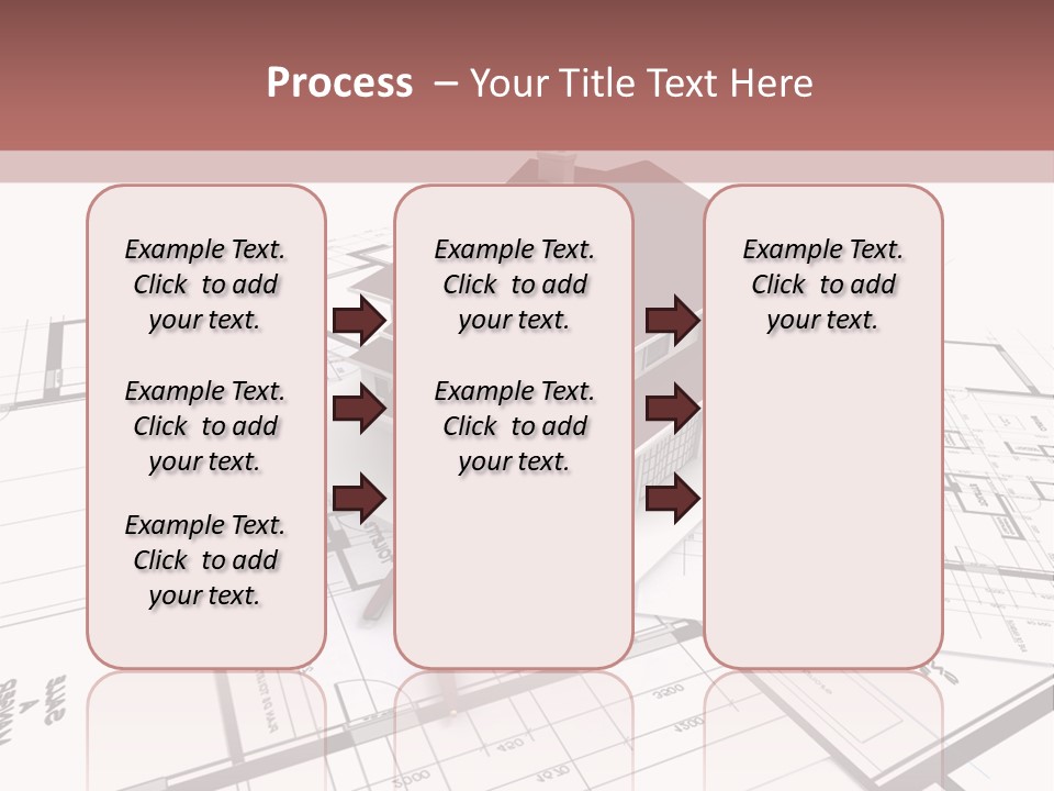 Construction Roof Window PowerPoint Template