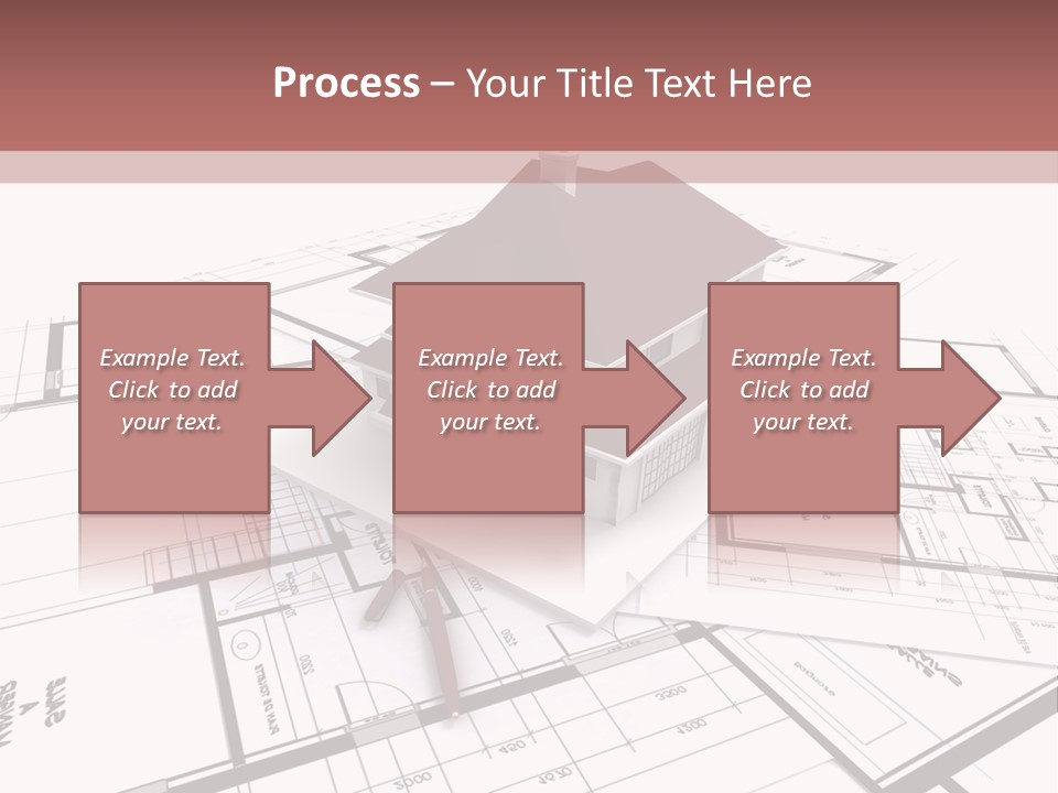 Construction Roof Window PowerPoint Template