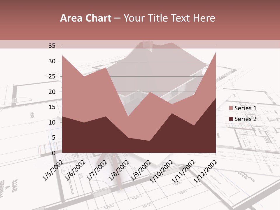 Construction Roof Window PowerPoint Template