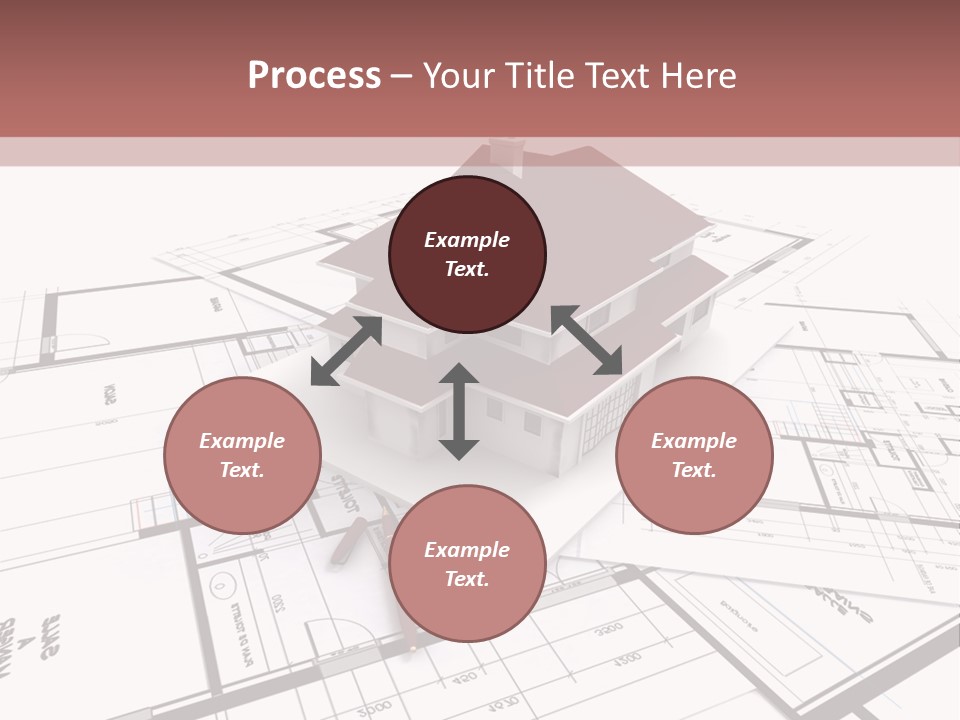Construction Roof Window PowerPoint Template