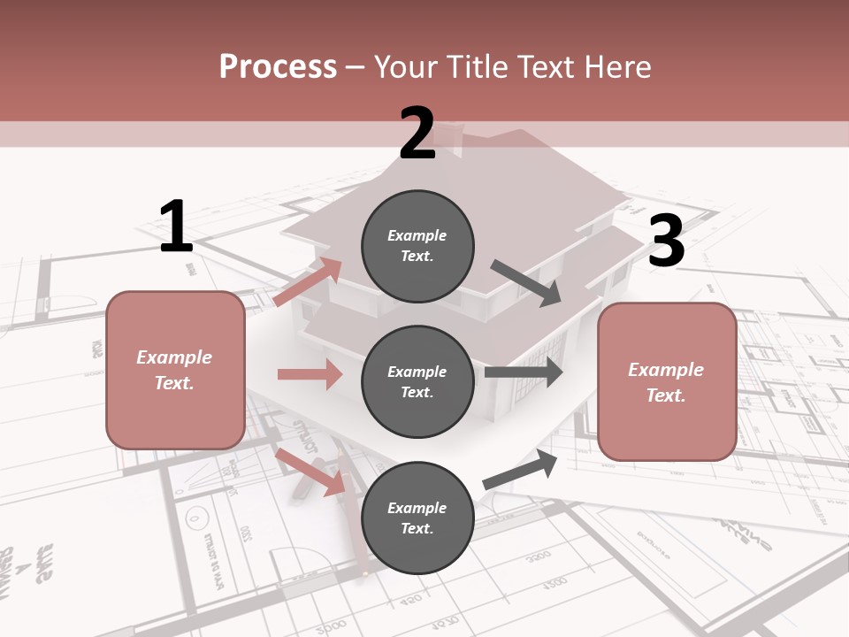 Construction Roof Window PowerPoint Template