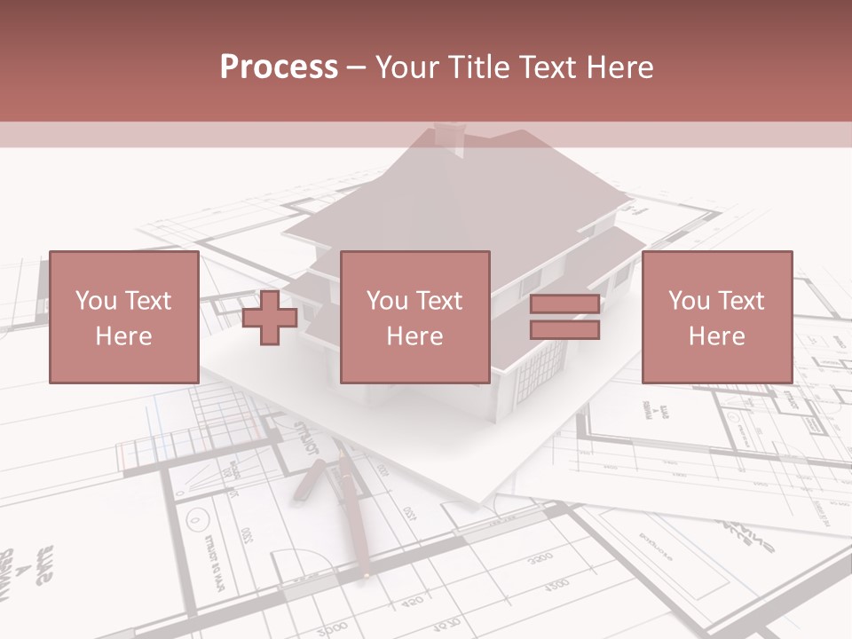 Construction Roof Window PowerPoint Template