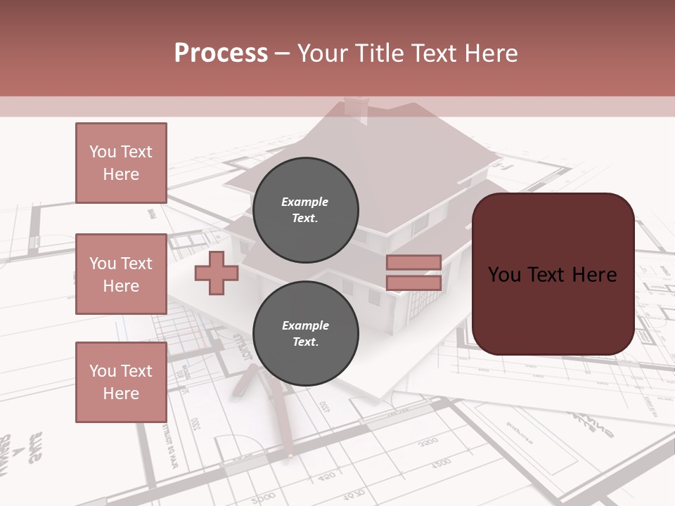 Construction Roof Window PowerPoint Template