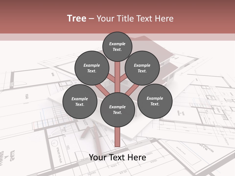 Construction Roof Window PowerPoint Template