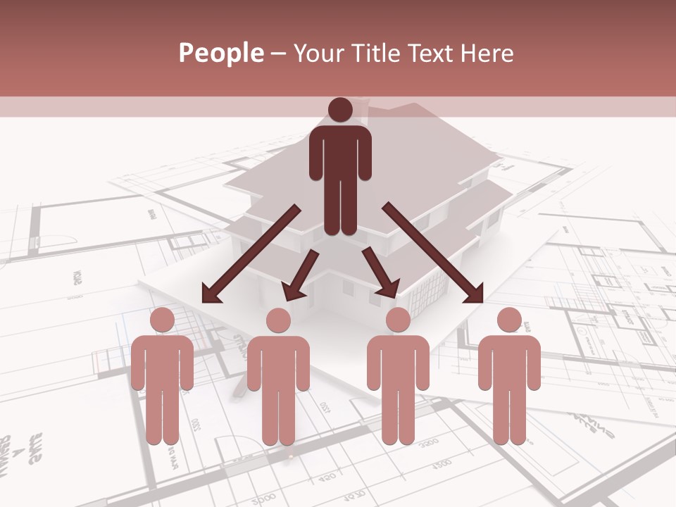 Construction Roof Window PowerPoint Template