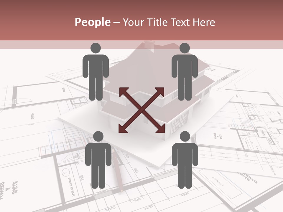 Construction Roof Window PowerPoint Template