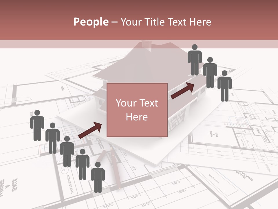 Construction Roof Window PowerPoint Template