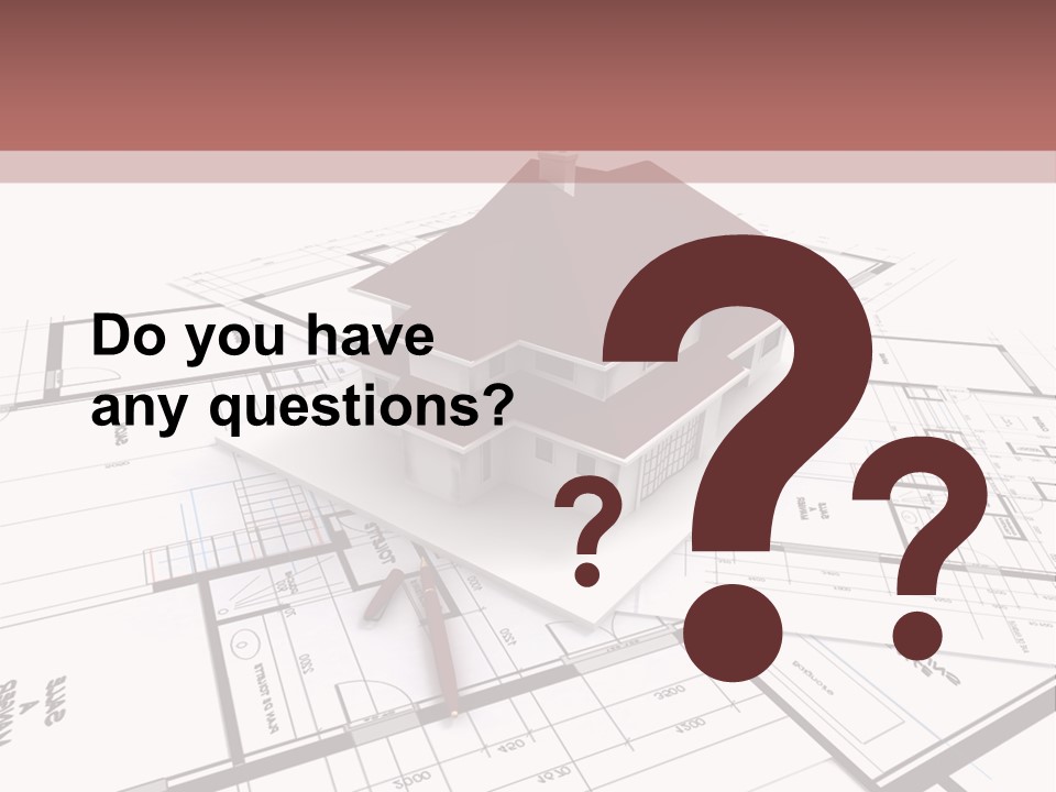 Construction Roof Window PowerPoint Template