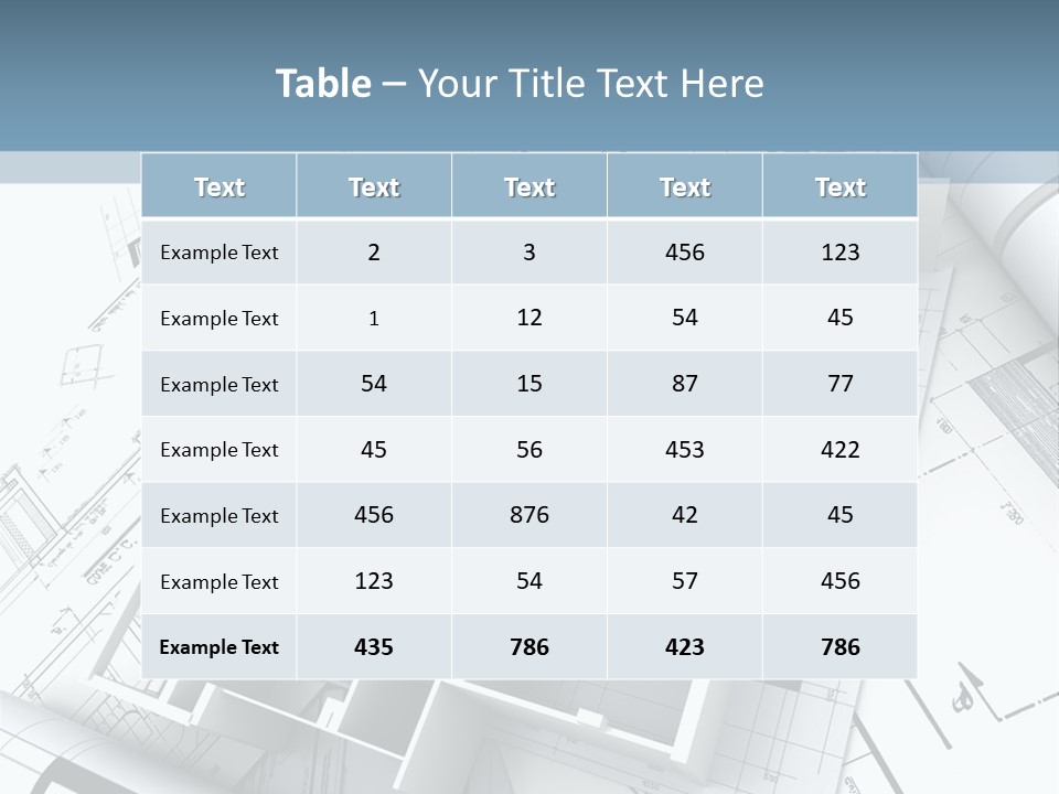 Property Framework Map PowerPoint Template