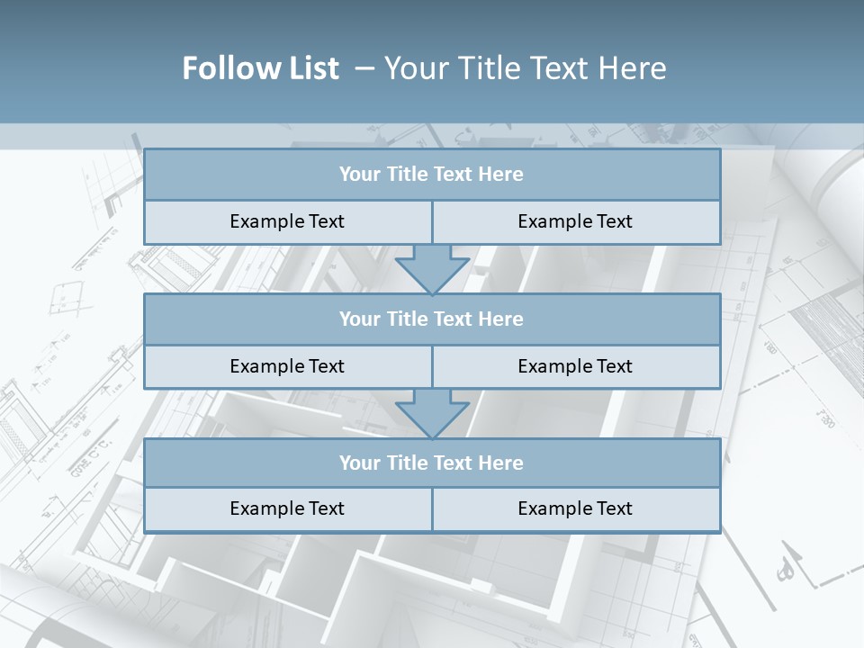 Property Framework Map PowerPoint Template