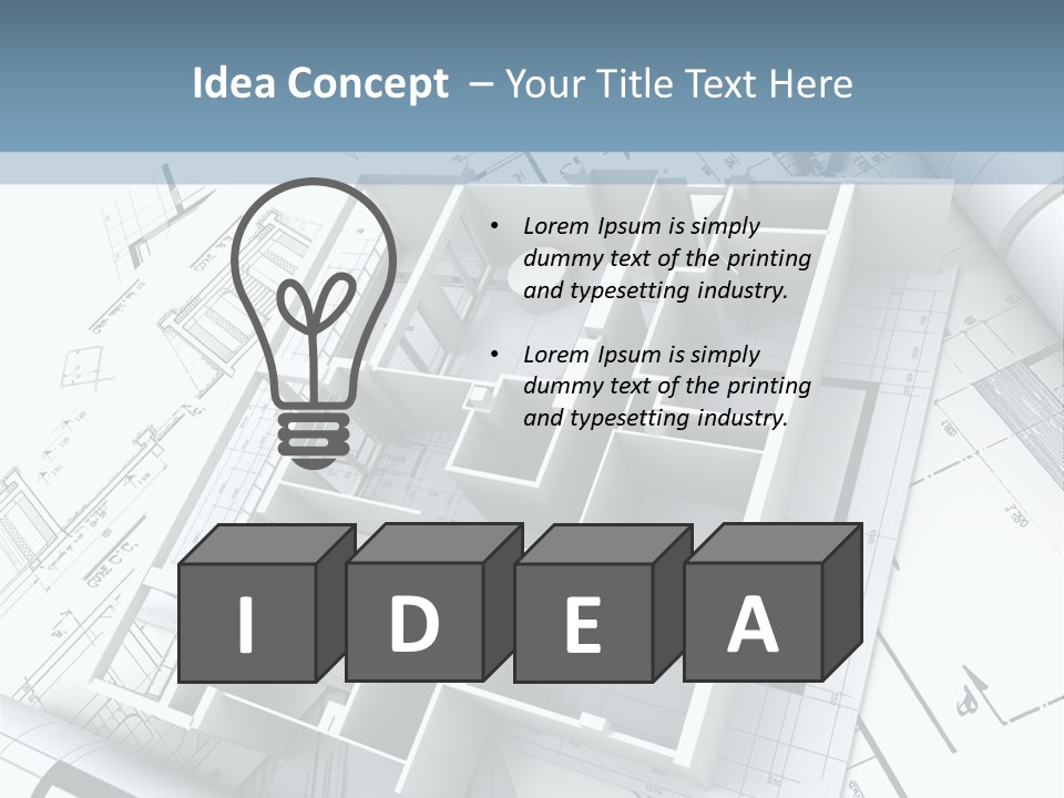 Property Framework Map PowerPoint Template