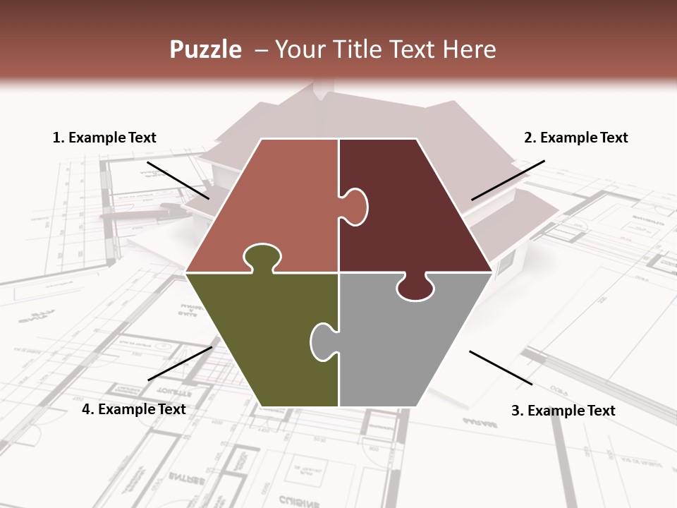 Building Map Property PowerPoint Template