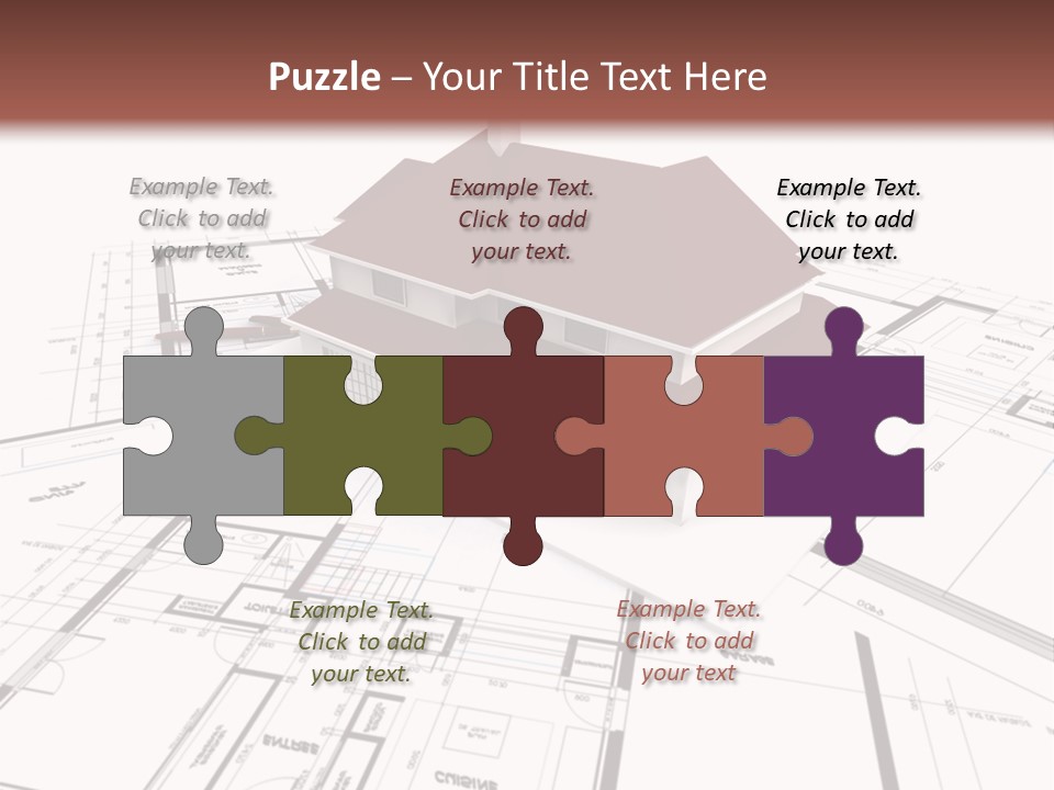 Building Map Property PowerPoint Template