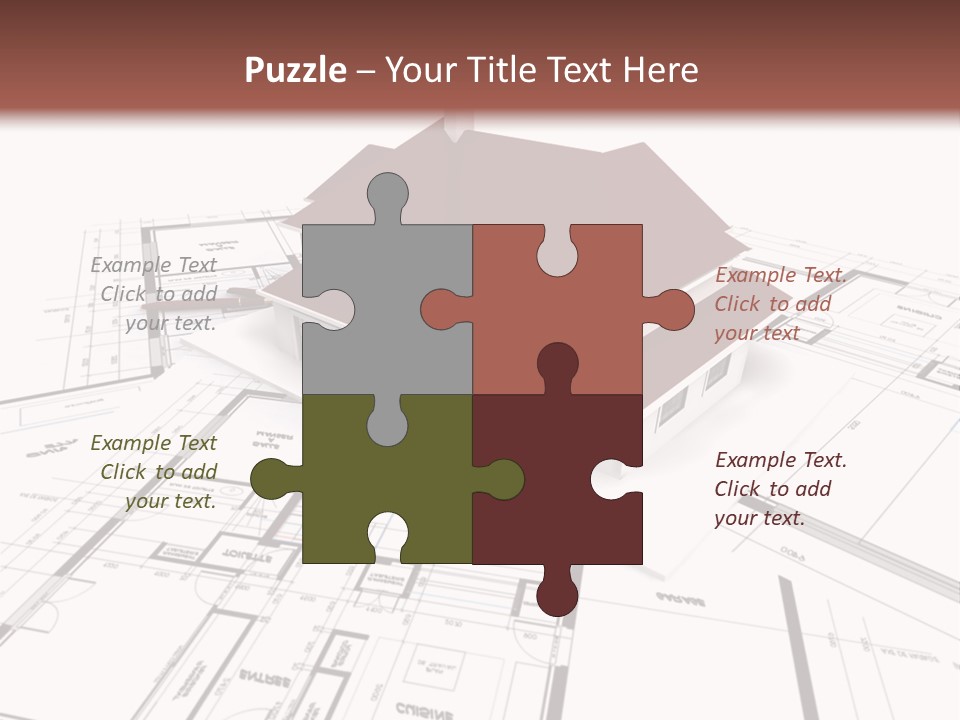 Building Map Property PowerPoint Template