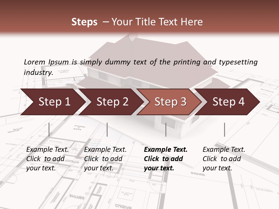Building Map Property PowerPoint Template