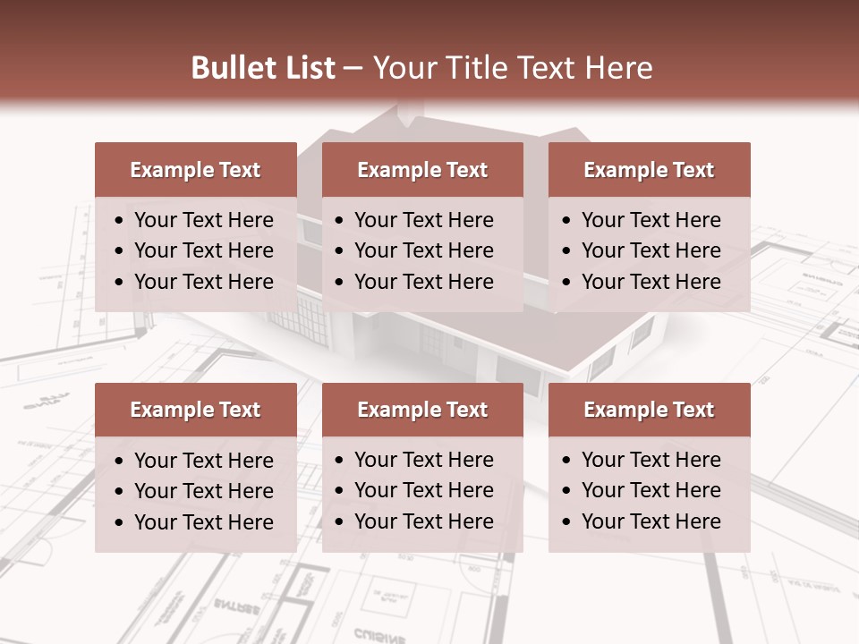 Building Map Property PowerPoint Template