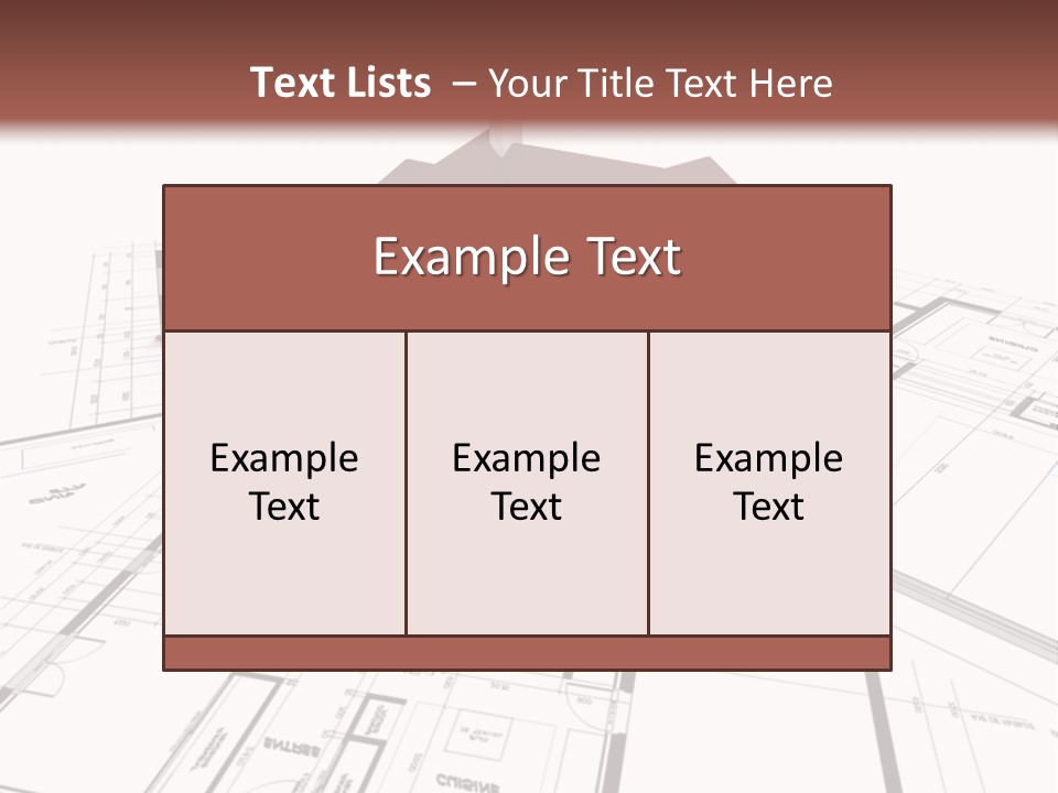 Building Map Property PowerPoint Template