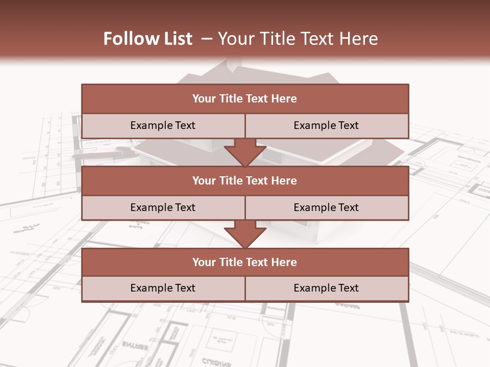 Building Map Property PowerPoint Template