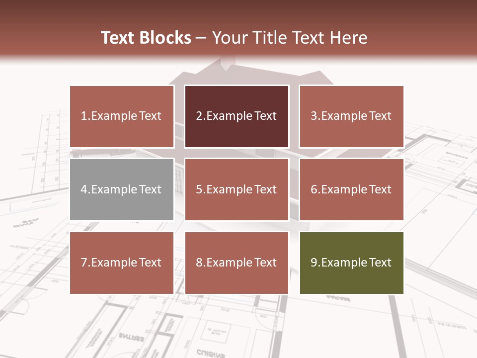 Building Map Property PowerPoint Template