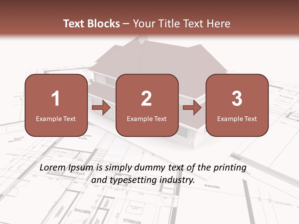 Building Map Property PowerPoint Template