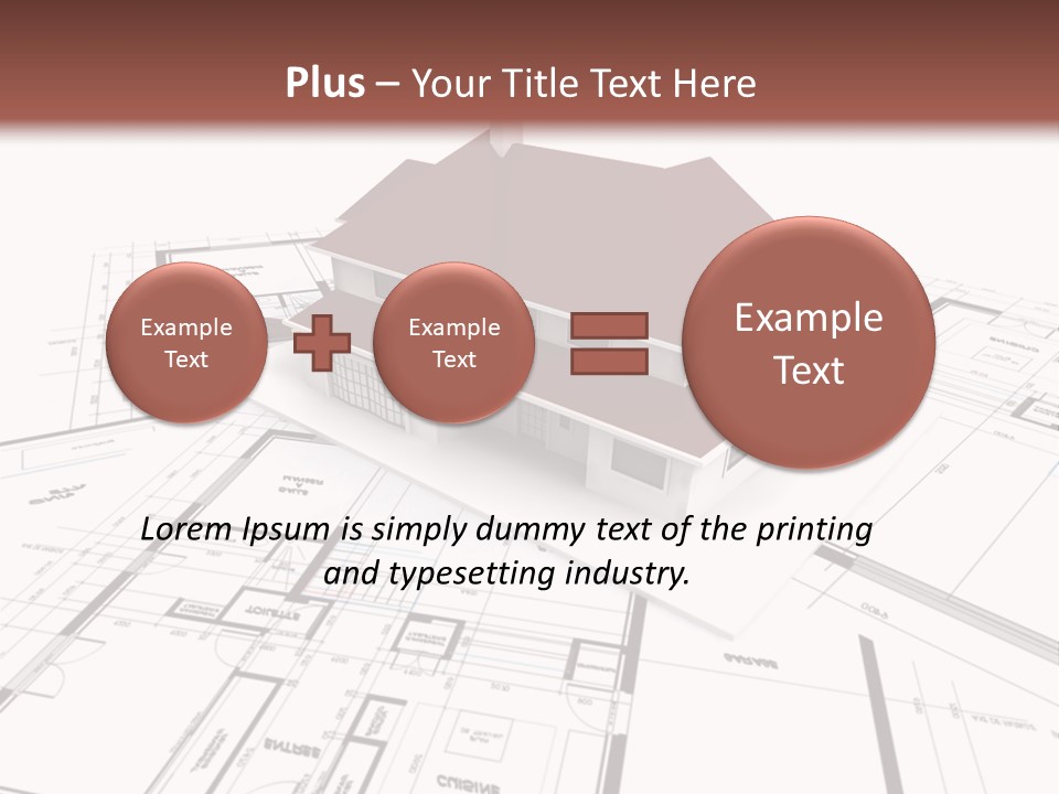 Building Map Property PowerPoint Template