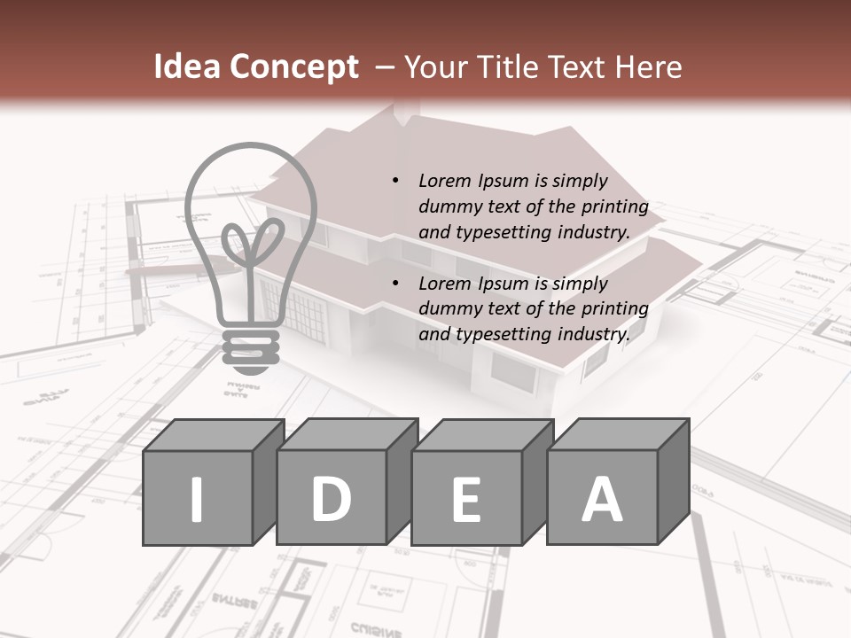 Building Map Property PowerPoint Template