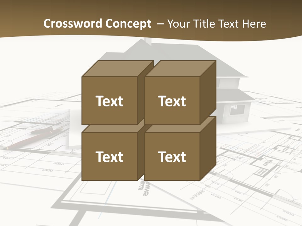 Structure Conception Building PowerPoint Template